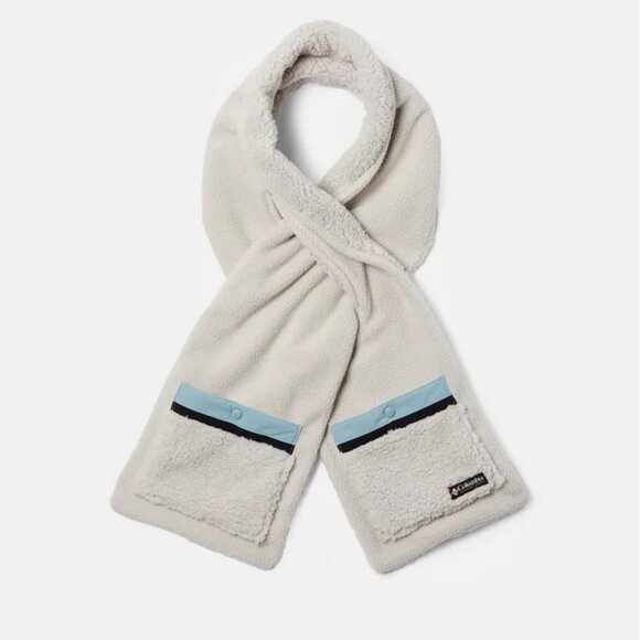 Columbia Men's Helvetia Sherpa Scarf Dark Stone Grey - Picture 1 of 2